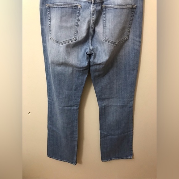 J. Crew Womens Cotton Mid Rise Bootcut Full Zip Faded Light Wash Jeans Size 29R - Picture 12 of 15